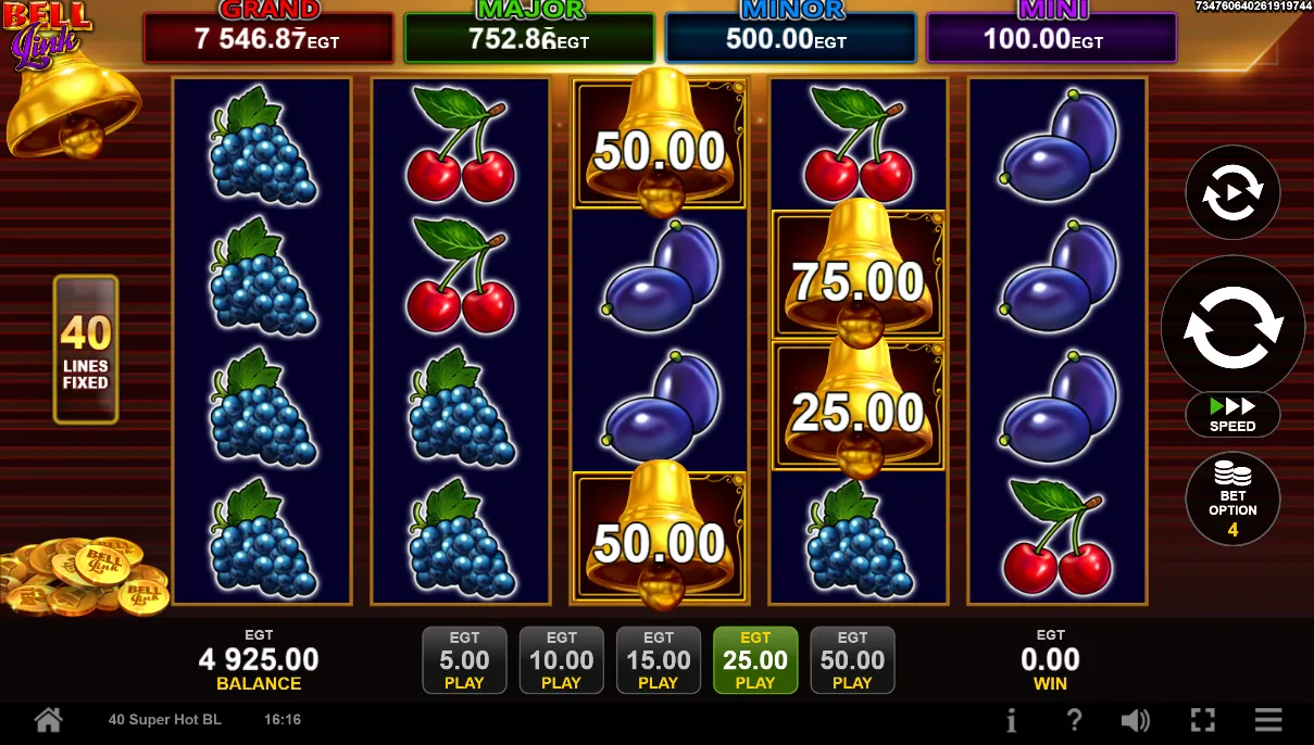 40 Super Hot Bell Link Slot