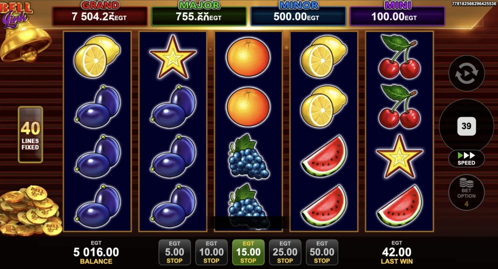 40 Super Hot Bell Link Slot