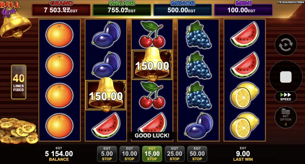 40 Super Hot Bell Link Slot